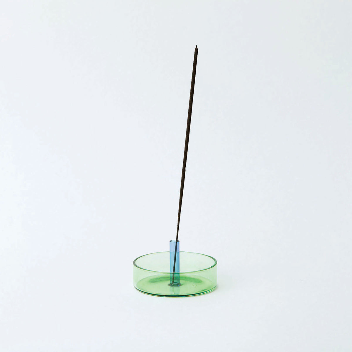 Duo Tone Glass Incense Holder