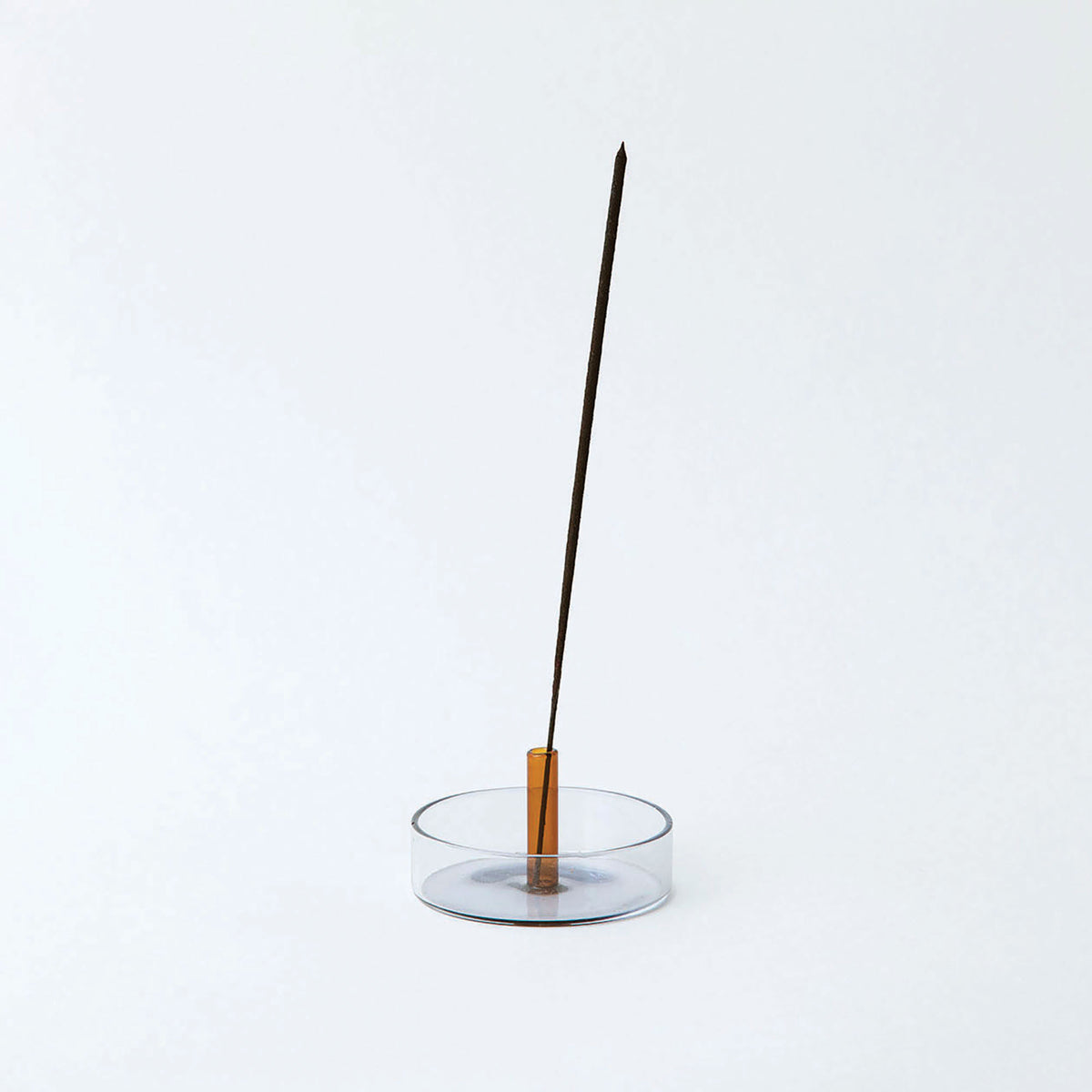 Duo Tone Glass Incense Holder