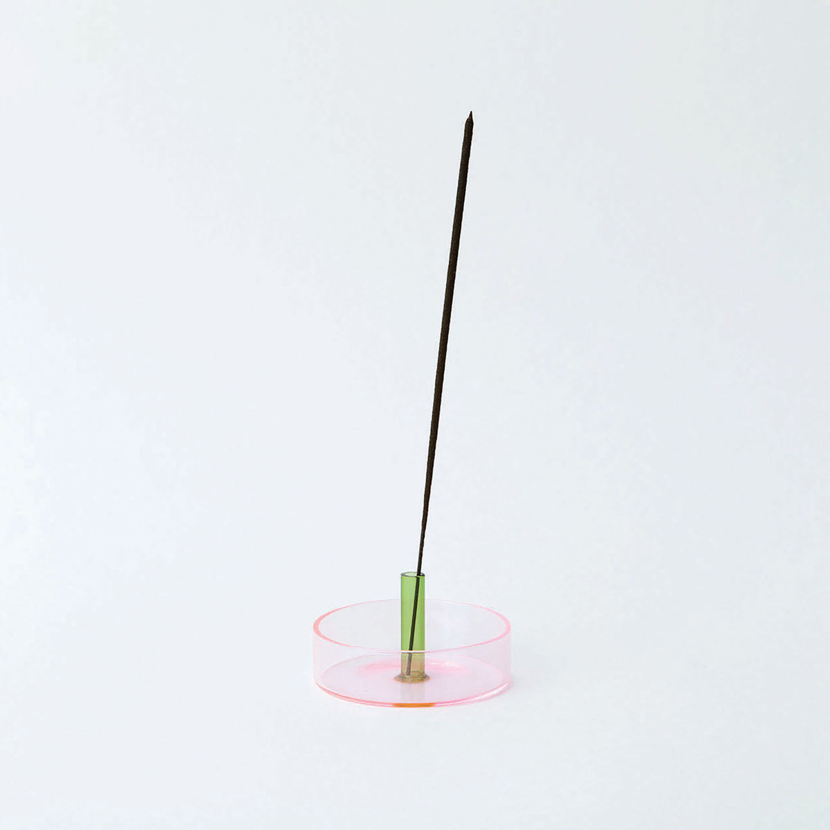 Duo Tone Glass Incense Holder