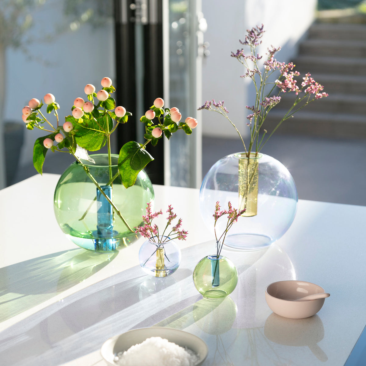 Medium Bubble Glass Vase